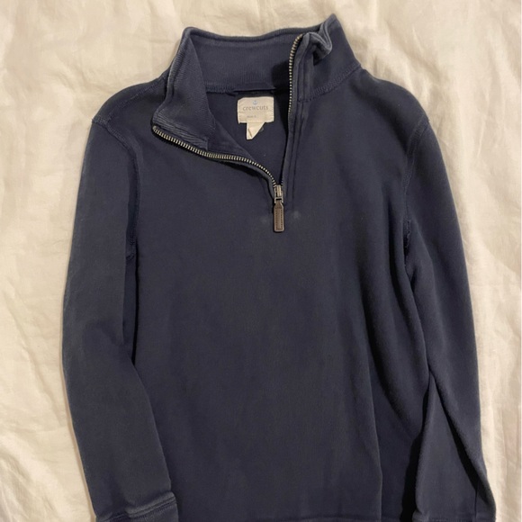 Boys J. Crew Crewcuts Quarter Zip Pullovers Sz Small - Picture 5 of 5